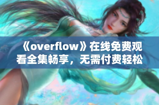 《overflow》在线免费观看全集畅享，无需付费轻松追剧