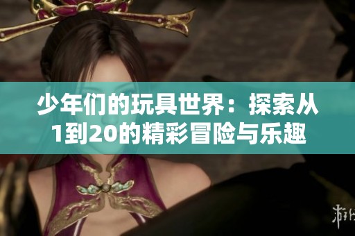 少年们的玩具世界：探索从1到20的精彩冒险与乐趣