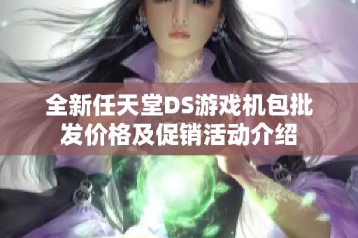 全新任天堂DS游戏机包批发价格及促销活动介绍