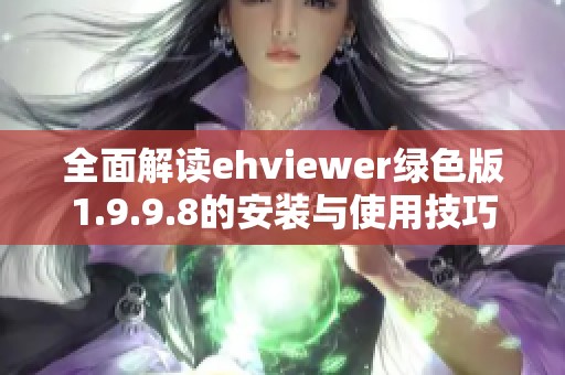 全面解读ehviewer绿色版1.9.9.8的安装与使用技巧