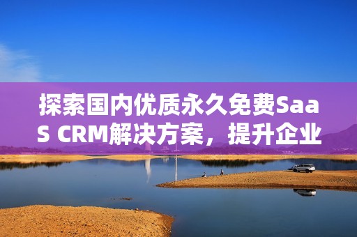 探索国内优质永久免费SaaS CRM解决方案，提升企业管理效率