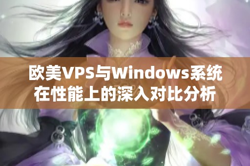 欧美VPS与Windows系统在性能上的深入对比分析