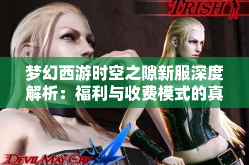 梦幻西游时空之隙新服深度解析：福利与收费模式的真相揭秘